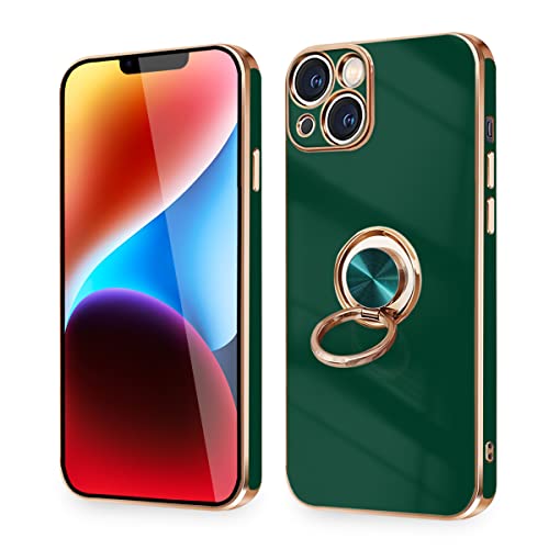 iPhone 14  դ Ѿ׷ ե 14  С 360ž ɵǽ TPU ֺܥۥ6.1 ݸ ȥåץۡդ (꡼) ̵