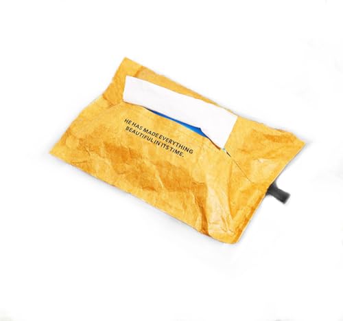 ティッシュケース 吊り下げ タイベック 掛けられる北欧 キッチン 車用 (オレンジ) 送料無料