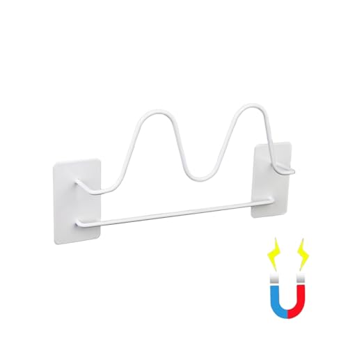 スリッパラック 壁掛け フレーム お風呂用 スリッパ 掛け マグネット スリッパ立て おしゃれ スリッパスタンド 玄関 スリッパ置き 1足 ホワイト