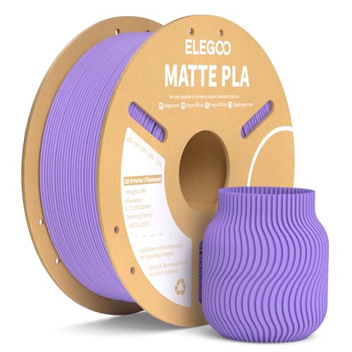 マット PLA フィラメント 1.75mm ラベンダーパープル 3D プリンター用フィラメント 寸法精度±0.02mm ほ..