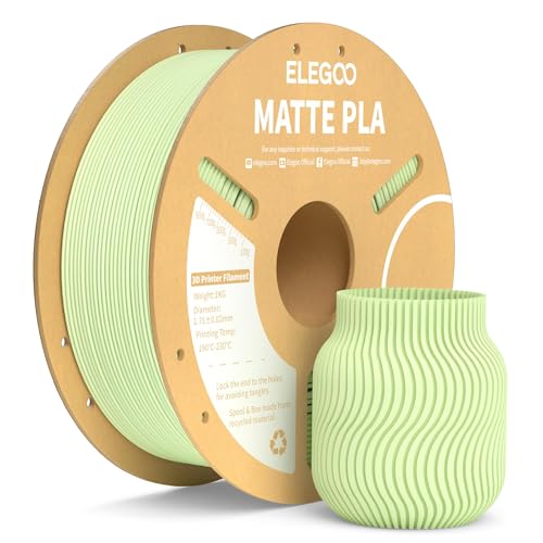 マット PLA フィラメント 1.75mm ミントグリーン 3D プリンター用フィラメント 寸法精度±0.02mm ほとん..