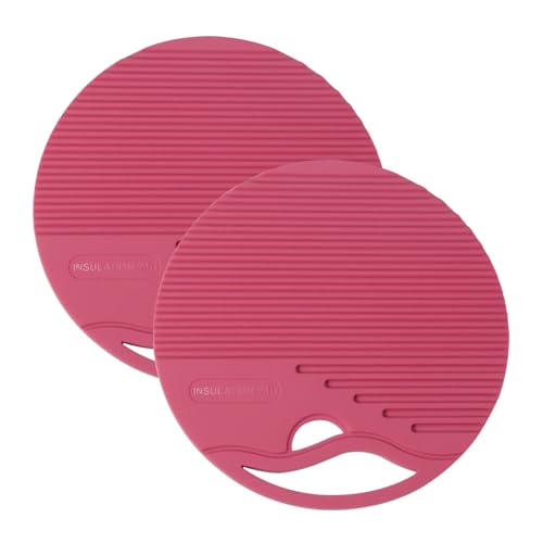 コースター和風2枚セットシリコン丸...