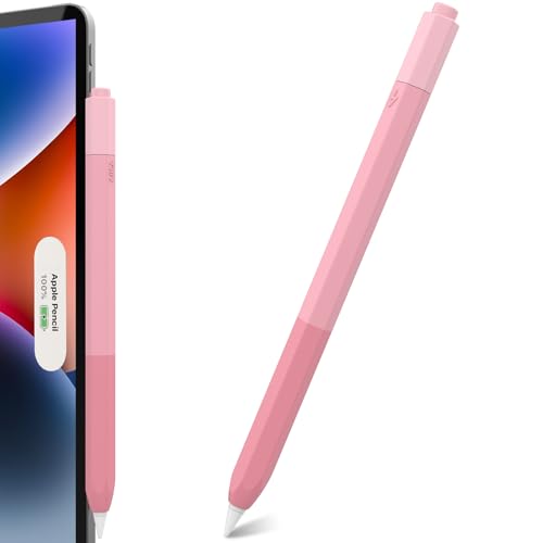 Apple Pencil 第2世代 ケース グラデーション 六角形 保護ケース 収納ケース 持ち運び 保護カバー 耐衝撃 保護 キズ防止 収納 キャリングケース...