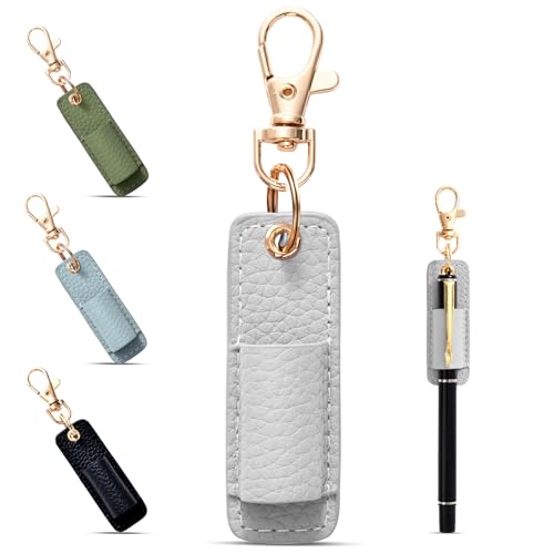 送料無料 ペンホルダー 1本挿し レザーペンホルダー 革 ペンホルダー めがね サングラス ホルダー/ペンケース ペン挿し ペン入れ ペン収納/おしゃれ かわい...