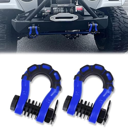 車 シャックル 牽引フック 8ton トレーラー ヒッチ フック Dリング 8トン牽引力 カート トラック オフ..