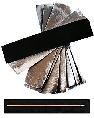 不燃綿 横型香炉 線香マット 難燃綿 香炉用 線香皿用 蚊取り線香ホルダー 防火フェルト 耐熱 断熱 交換用 お香置き 20枚セット 長方形 送料無料