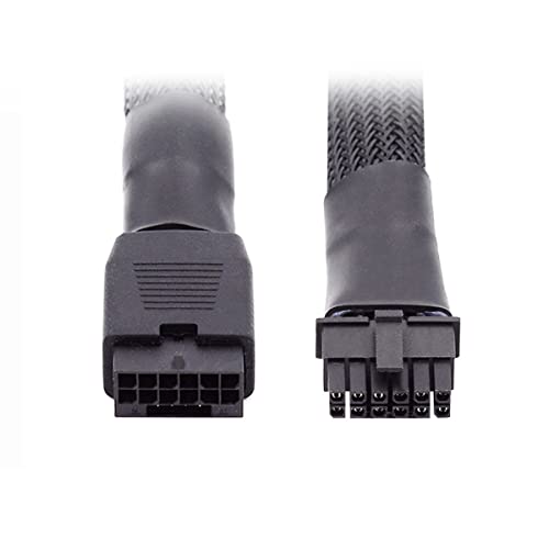 12VHPWR ATX3.0 PCI-E 5.0 パワーモジュラーケーブル オス-メス延長 17cm 3080 3090TI PSU 16ピン 12+4..