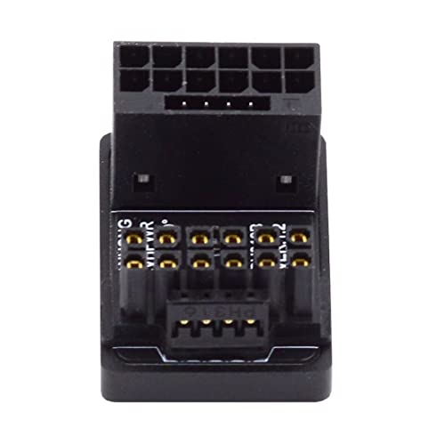 ATX3.0 PCI-E 5.0 12VHPWR 16ピン 電源モジュラー 方向変更アダプター 360度 4080 5090TIグラフィックスカード用 送料無料