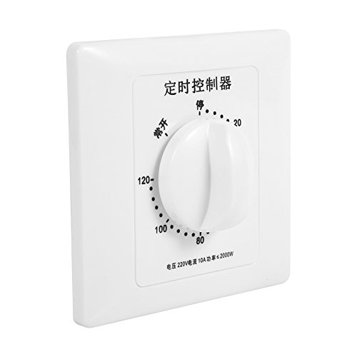 カウントダウン タイマースイッチ 120分 AC 220V 最小ハイパワーポンプ 電子機械式カウントダウン制御..