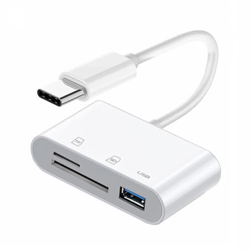 USB 2.0 Type C USB-C - TF Micro SD SDXC USBメスカードリーダーアダプター MACノートパソコンタブレ..