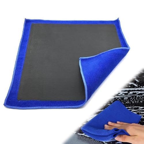 洗車タオル 鉄粉除去 特殊ナノ粒子素材 マイクロファイバークロス 洗車用具 コーティング クリーナー ..