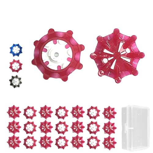 ゴルフシューズ スパイク 24個入 スパイク ゴルフ 鋲 交換用 ゴルフシューズ スパイク鋲 滑り止め 簡単..