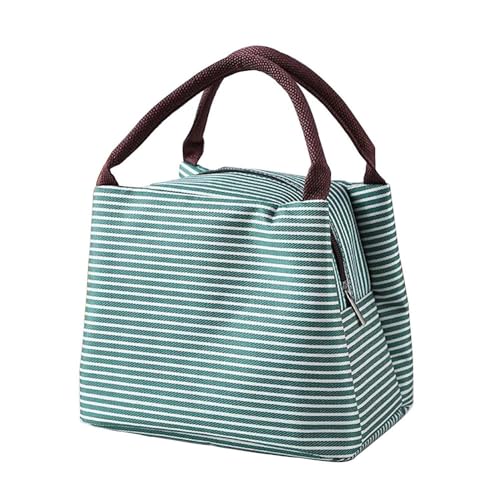 お弁当袋 手提げバッグ トートバッグ 保温 保冷 防水 防塵 (グリーン) 送料無料