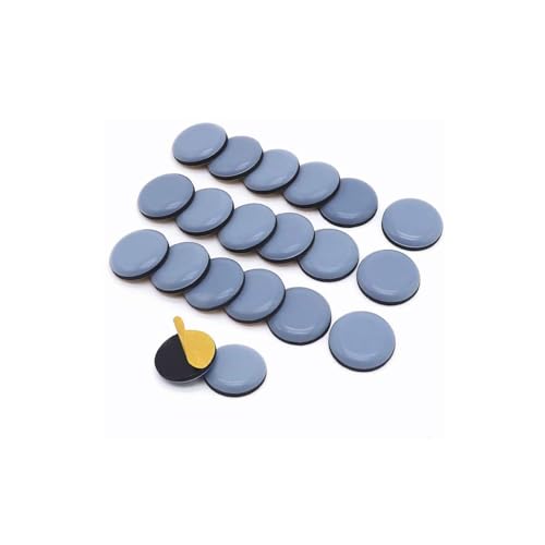 家具スライダー 粘着式 20枚入り 家具移動パッド 一人でも重い家具を移動でき 床に傷つけ対策 騒音防止..