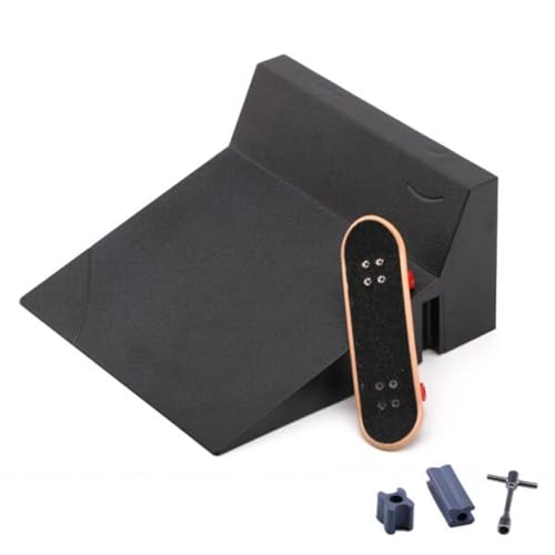 フィンガースケートボード 指スケ スケートパーク キット ミニ フィンガー パークキット おもちゃ 男 女 こどもの日 贈り物 スケートボードのイメージトレーニ...