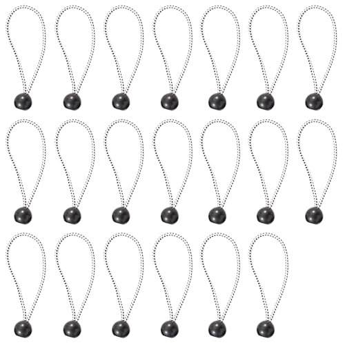 20個入り バンジーコード ボール止め ゴム ボールバンジーコード キャンプ テント テント固定ロープ テ..