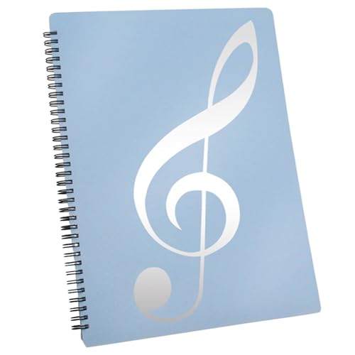 楽譜用ファイル 楽譜ケース A4サイズ 10ページ `20枚収納 防水 耐汚 書類保管 楽譜入れ 書き込める 台紙 譜面 反射しない 見開き ピアノ 電子ピアノ...