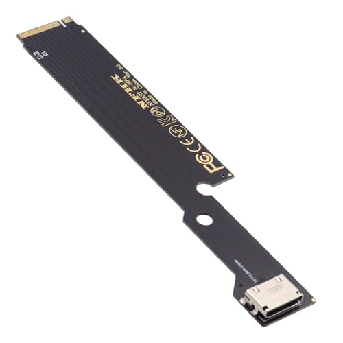 カード PCI-E 4.0 M.2 M キーから Oculink SFF-8612 SFF-8611 ホスト アダプター (2022-2023 ThinkBook 16+ 外部グラフィック カード SSD 用) 送料無料