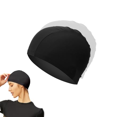 スイムキャップ 水泳帽 フリーサイズ ゆったりサイズ 男女兼用 大人用 速乾 水泳用 温泉 プール 海水浴 伸縮性良い ロングヘアでもショートヘアでもお使いいた...