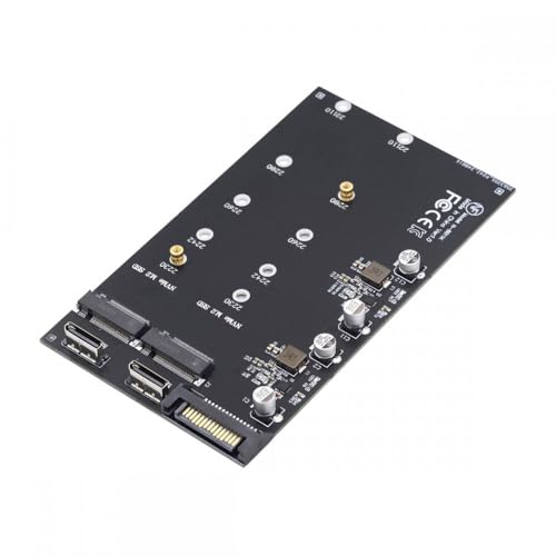 カード デュアル Oculink SFF-8612 SFF-8611 から M.2 NGFF M-Key NVME PCIe SSD 2280 22110mm アダプタ (メインボード用) 送料無料