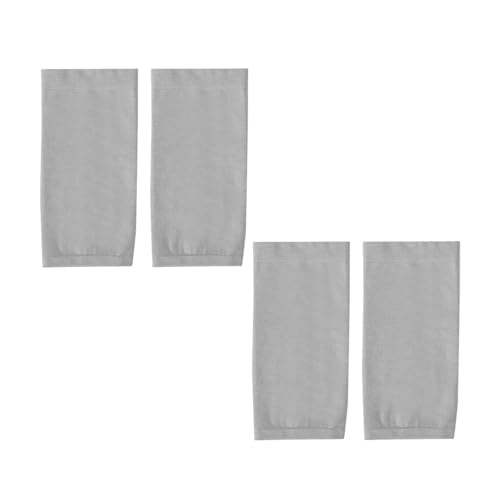 タトゥー隠し アームカバー メンズ レディース 二の腕サポーター カバー 薄型 綿 引き締め 伸縮性 通気性 吸水速乾 UVカット 日焼け対策 4枚2双入り グレー 送料無料