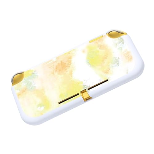 Switch lite 保護カバー TPU 半包ソフトシェル 保護ケース 極薄 軽量 水彩 ゲーム機部品 ゲーム機の保..
