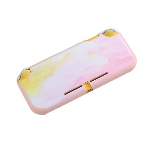 Switch lite 保護カバー TPU 半包ソフトシェル 保護ケース 極薄 軽量 水彩 ゲーム機部品 ゲーム機の保..