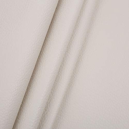 合皮 生地 ソフト 人工レザー DIY かばんの作りに 手芸材料 pvc leather ライチ紋 幅135cm (2M ベージュ)