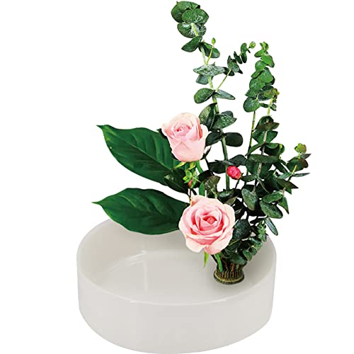 花器 華道 生け花用 水盤 花瓶 陶器 挿花 フラワーベース フラワーアレンジメント 和室 卓上 プレート ..