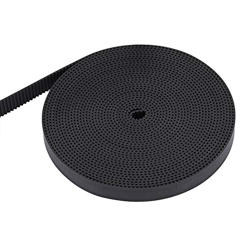 3Dプリンター タイミングベルト 2GT 10mm幅 5M 歯付きベルトGT2 3Dプリンタータイミングベルトプーリー..