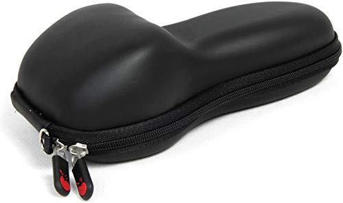 Panasonicパナソニック ラムダッシュ メンズシェーバー 3枚刃 ES-ST2R-W 保護ケース 収納ケース 持ち運び 保護カバー 耐衝撃 保護 キズ防止 収納 キャリングケース 代替品 社外品 (ブラック)