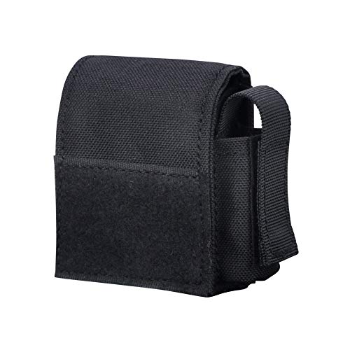 タバコ たばこ 煙草 ライター 収納 ポーチ ケース 収納ケース タバコケース タバコポケット 喫煙具 煙草入れ モールストラップ付き 携帯便利 ブラック