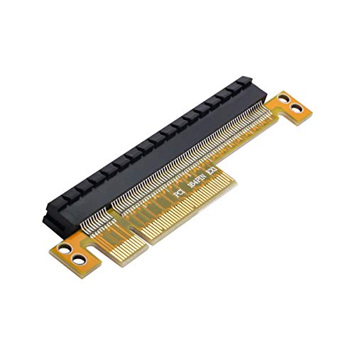 PCI-Eライザーカードアダプター PCIE Express 8X-16倍オス-メス 送料無料