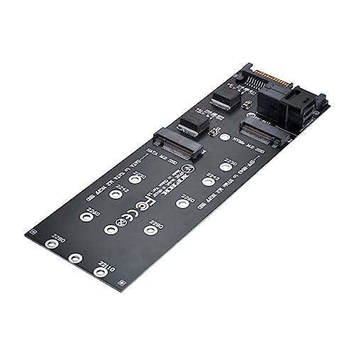 M.2 NGFF to SATA & NVME PCIe SSD to SFF-8643 拡張カードアダプター メインボード用 (NVME SSD to SATAには動作しません)