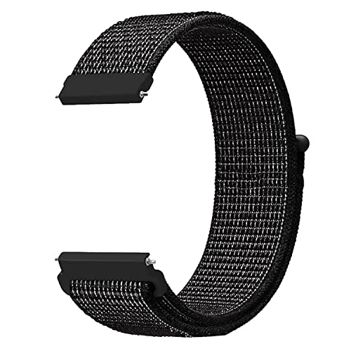 腕時計バンド 20mm 柔らかく 時計バンド ループナイロンバンド 工...(4)