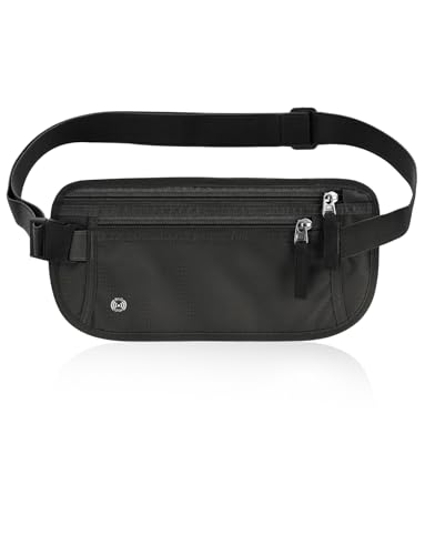 ウエストポーチ セキュリティポーチ RFIDスキミング防止 スリ対策 シークレットポーチ 薄型 海外旅行 ..