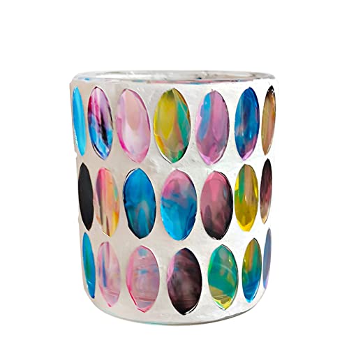 キャンドルホルダー キャンドルスタンド キャンドルカップ 燭台 ボールカップ キャンドルグラス モザ ステンドグラス 照明/結婚式飾り/誕生日/プレゼント/ホームインテリア/バー/写真小道具/室内/室外 - ステンドグラス