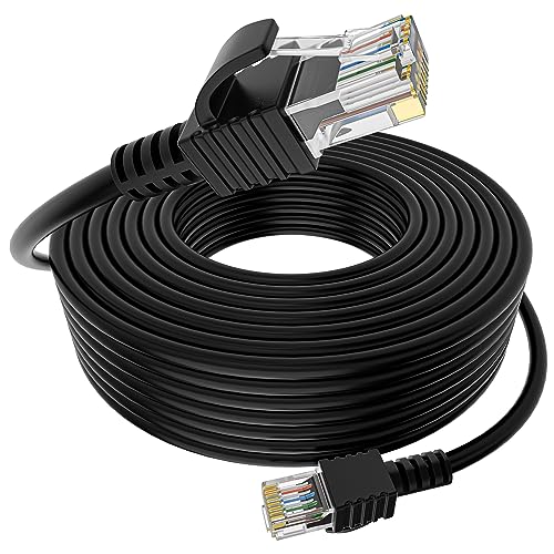 LANケーブル 25M Cat6 ギガビット イーサネットケーブル インターネット UTP 1.0Gbps/500MHz RJ45 ツメ..