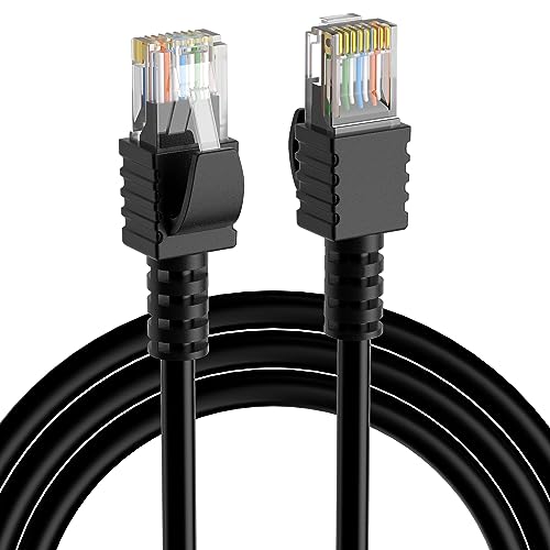 LANケーブル 1M Cat6 ギガビット イーサネットケーブル インターネット UTP 1.0Gbps/500MHz RJ45 ツメ..