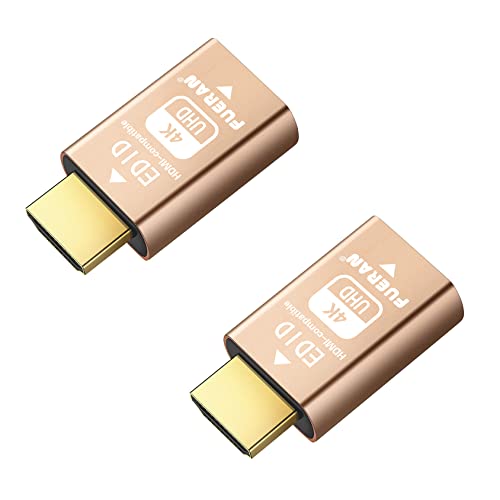 HDMI アダプタ ダミープラグ 4K表示 エミュレータプラグ ヘッドレス ゴーストエミュレータ Fake表示& #..