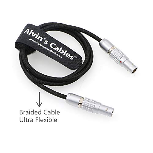 2 pin オス to 2 pin ケーブル 超柔軟 Power Teradek Bond from ARRI Alexa Camera...