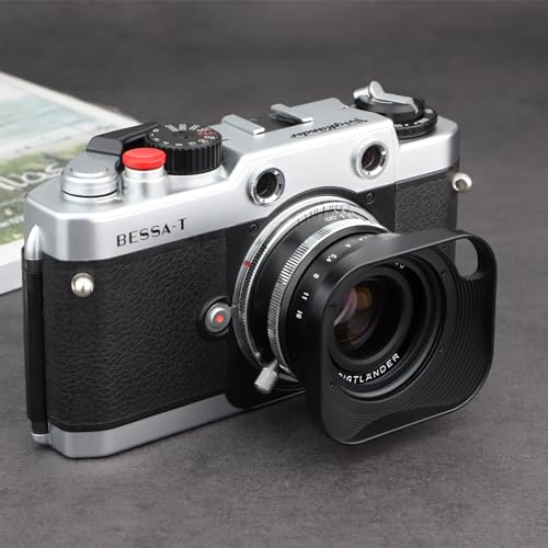 スクエアメタルレンズフード Voigtlander 35mm F2.0 35mm F1.5 28mm F2.0 Type I &...