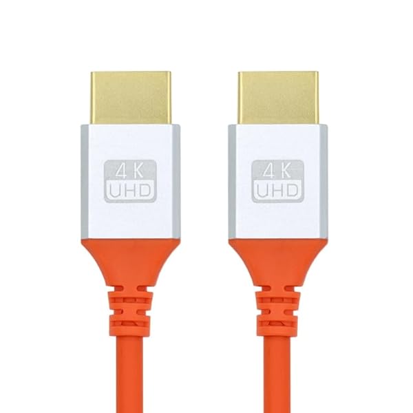 Hdmi Cable - HDMIケーブル HDMI 4K から HDMI ウルトラソフト ハイフレックス HDTVケーブル ハイパースーパーフレキシブルコード 高速タイプAオス-オス コンピューターHDTV用 0.5M