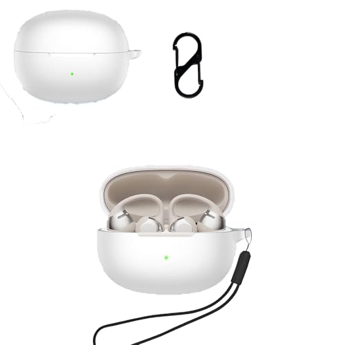 ■商品説明■ SHOKZ OpenDots One ケース カバー (カラビナ付き+ストラップ付き ) シリコン SHOKZ OpenDots One 対応 便利 カラビナ付 旅行 軽量小型 装着充電可能 SHOKZ OpenDots One ケース カバー(ホワイト) 対応機種 ： SHOKZ OpenDots One の対応ケースです。しっかり保護 衝撃を吸収できる高品質シリコン素材を採用することで、優れた保護力を発揮します。柔軟に変形しない、油を噴き出す技術を加え、手触りを防ぎ、指紋の汗を防ぎ、触感が良好である。イヤホンが落ちた時に衝撃を緩和することができます。携帯便利・紛失防止 ケースは軽量でカラビナが付いていますので、バックやカギに付けて持ち歩くやすいです。イヤホンの保管時にもフィット感が高く、滑り落ちることがありません。紛失防止のワイヤーホルダーは、財布、リュック、ズボン、鍵と組み合わせて、紛失や盗難を防ぐことができます。充電らくらく ケースの下に充電穴があり、SHOKZ OpenDots One の充電口と完全に合わせて、ケースを外さなくても直接に充電できます。 ★重要：商品画像はできる限り実物を再現するよう心掛けておりますが、ご利用のモニター、環境等により、実際の色そのものとは若干違う場合がございます。★本商品は社外品、代替品となります。(メーカー純正品ではございません。)★注意：取り付け方法や使用環境、相性に関するサポートは行っておりません。また、商品の使用により生じた如何なる損害・被害も、弊社では一切の責任を負いかねますので予めご了承ください。製品の特徴 高品質素材 上質な見た目と質感で、お手入れも簡単な上質なレザーを採用しているので。全面保護 高品質レザー製で、全くかさばることなくお使いのイヤフォンを落下、衝撃、擦り傷からしっかり保護します。充電が簡単 ケースの下に充電穴があり、充電口と完全に合わせて、ケースを外さなくても直接に充電できます。ケースを装着したままで イヤホンや充電コネクターの接続、タッチパネルの使用など操作性も確保しております。使いやすい ワイヤレスイヤホンの充電方法（通常またはワイヤレス充電）に関係なく、便利な充電のための底部の切り欠きを取りSHOKZ OpenDots One ケース カバー (カラビナ付き+ストラップ付き ) シリコン SHOKZ OpenDots One 対応 便利 カラビナ付 旅行 軽量小型 装着充電可能 SHOKZ OpenDots One ケース カバー(ホワイト)