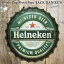 店舗用 看板 ハイネケン ブリキ看板 ボトルキャップ サイン 立体型 エンボス(凸凹）heineken ティンサイン メタルサイン ビール 瓶 蓋 アメリカンダイナー ショットバー 西海岸風 インテリア アメリカン雑貨
ITEMPRICE