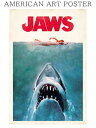 アメリカン アートポスター JAWS (2382) SF映画 ムービー ジョーズ スピルバーグ 作品 1975年 名作 名画 巨大サメ パニック 凶暴 鮫 海 壁掛け ウォールデコレーション 装飾 西海岸風 インテリア アメリカン雑貨