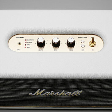 マーシャル(Marshall )スピーカー ホワイト スタンモア(STANMORE)ヘッドホン イヤホン ロック ギター アンプ 西海岸風 インテリア アメリカン雑貨