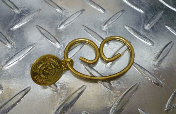 JEAN RING キーリング（イヤー） KEY RING キーホルダー ジーンリング クローム 真鍮 キーリング jeanring 鍵 カギ アメカジ 西海岸風 インテリア アメリカン雑貨