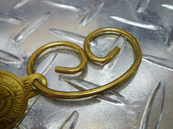 JEAN RING キーリング（イヤー） KEY RING キーホルダー ジーンリング クローム 真鍮 キーリング jeanring 鍵 カギ アメカジ 西海岸風 インテリア アメリカン雑貨