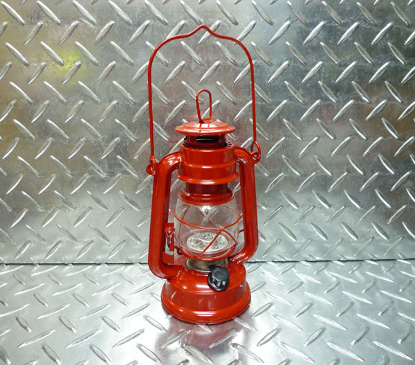 ウォームウール LEDランタン(レッド) LEDランプ 照明 アウトドア 非常灯 携帯用ライト 災害 緊急 地震 LEDライト 西海岸風 インテリア アメリカン雑貨通販格安セール情報 楽天 通販